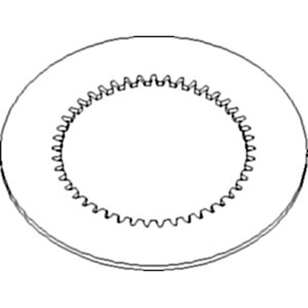Aftermarket Transmission Steel Clutch Disc Fits John Deere 550 550A 550B 555 A B T44804 - main